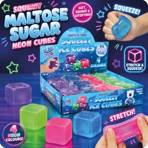 12 x Squishy Sugar Maltose Cubes 5cm