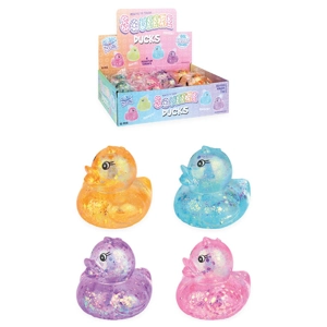 12 x Squishy Sugar Maltose Ducks 8.5cm