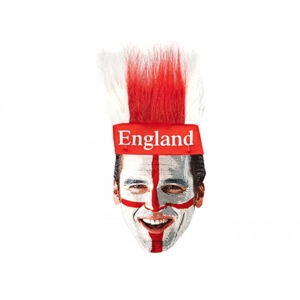 12 x England Headbands With Hair