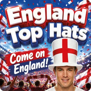 12 x England Top Hats
