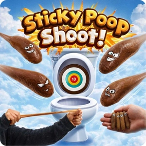12 x Sticky Shoot The Poop 4pk