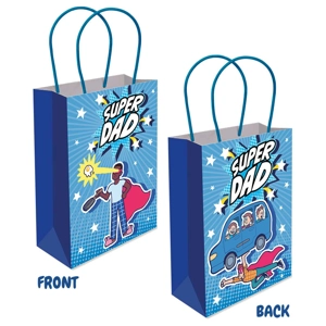 12 x Super Dad Gift Bags