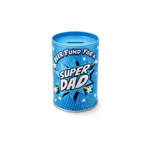 24 x Superdad Beer Fund Money Tins