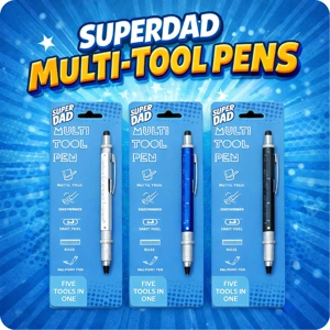 12 x Superdad Multi-Tool Pens