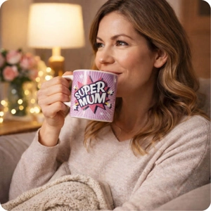 24 x Supermum Ceramic Mugs