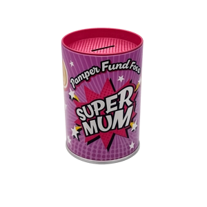 24 x Supermum Pamper Fund Money Tins