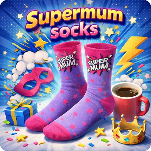 24 x Supermum Socks