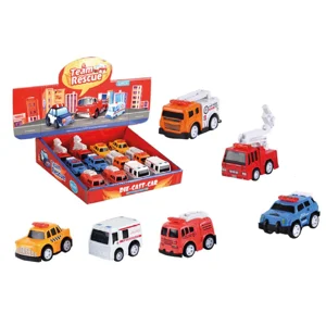 12 x Team Rescue Diecast Cars