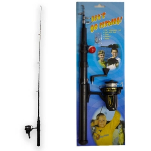 6 x Telescopic Fishing Rod Sets