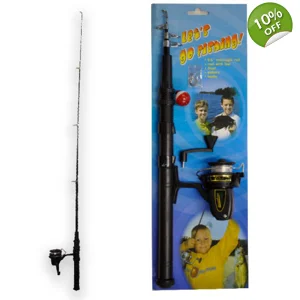 6 x Telescopic Fishing Rod Sets