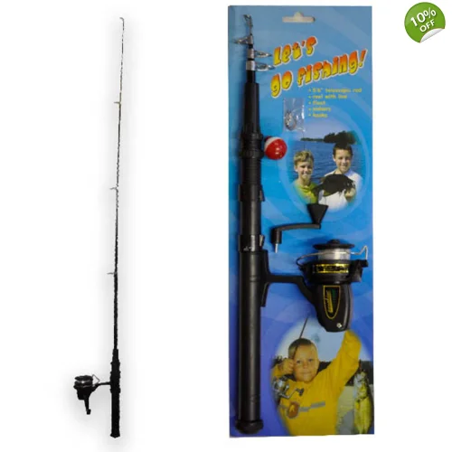 6 x Telescopic Fishing Rod Sets