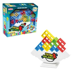 6 x Tetra Block Balancing Games