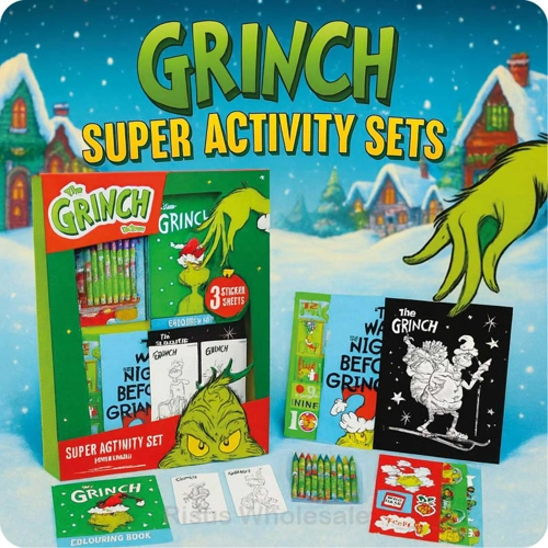 12 x The Grinch Super Activity Sets