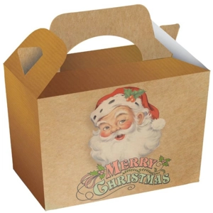 50 x Traditional Santa Food & Party Boxes