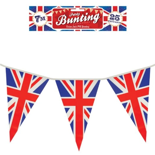 24 x Triangular Union Jack Bunting 7m