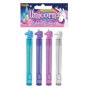 48 x Unicorn Bubble Tubes 4pk