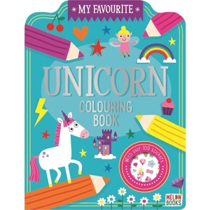 20 x Unicorn Colouring & Sticker Books