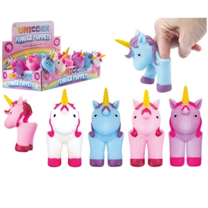 24 x Unicorn Finger Puppets