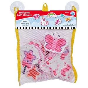 3 x Unicorn Foam Bath Stickers