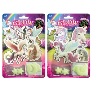 24 x Unicorn Glow Pictures & Stars