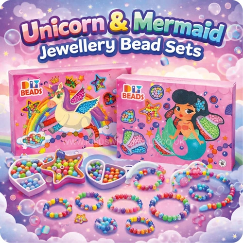 6 x Unicorn & Mermaid Jewellery Sets