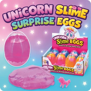 12 x Unicorn Surprise Slime Eggs