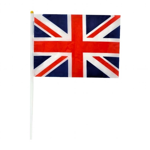 24 x Plastic Union Jack Flags