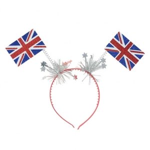 12 x Union Jack Head Boppers