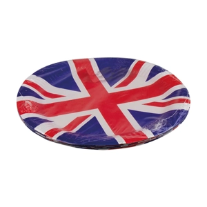 24 x Union Jack Party Plates 10pk