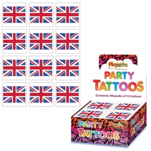 576 x Union Jack Tattoos