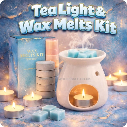 12 x Tea Light & Wax Melt Kits