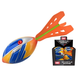 12 x Foam Whistle Bomb Rockets