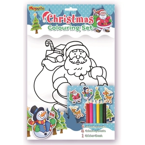 12 x Christmas Colouring Sets