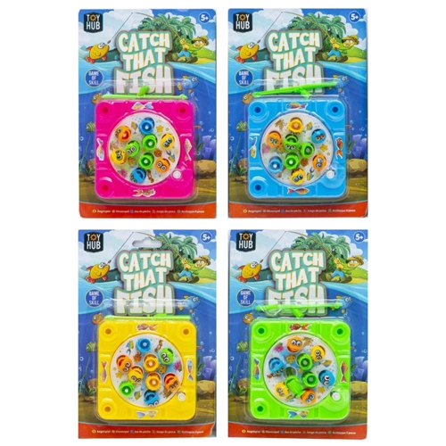 12 x Clockwork Fishing Games