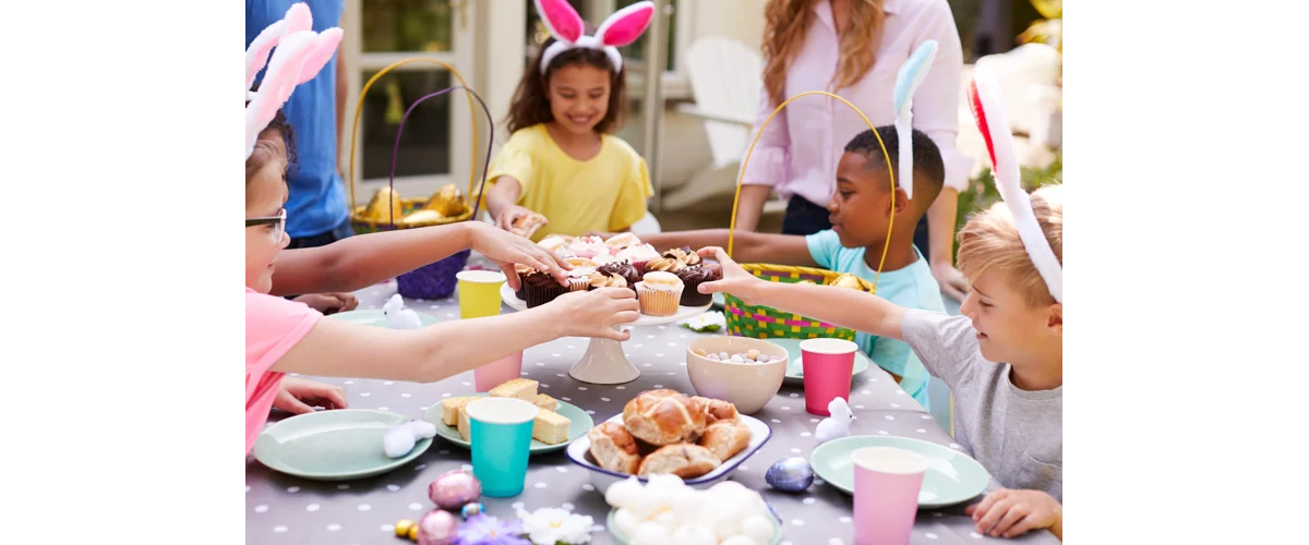 Create the perfect party bags for an Easter party