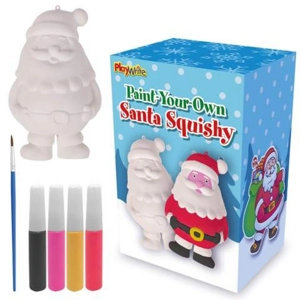 12 x Paint Your Own Santa Squishy