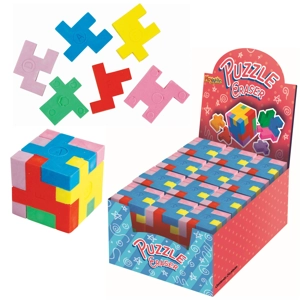 24 x Puzzle Cube Erasers