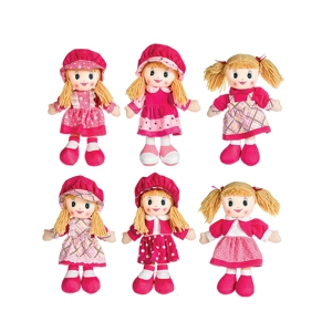 6 x Plush Ragdolls