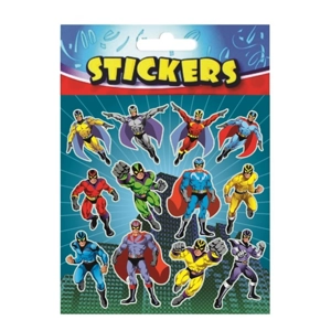72 x Sheets of Superhero Stickers