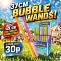 24 x Bubble Wands 37cm