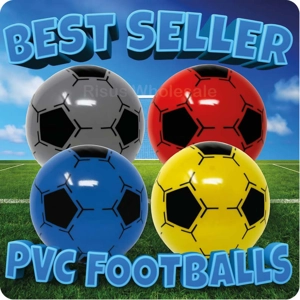 24 x PVC Footballs 25cm