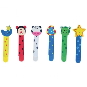 60 x Wooden Bookmarks 10.5cm