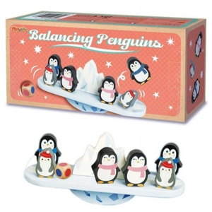 24 x Wooden Balancing Penguin Games