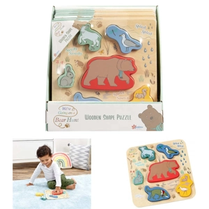 6 x Wooden We’re Going On a Bear Hunt Puzzles