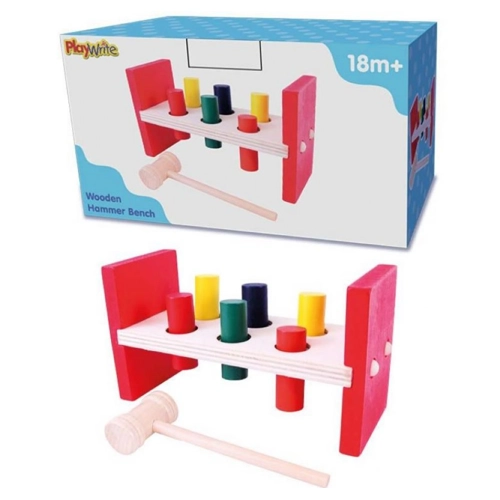 6 x Wooden Hammer Bench