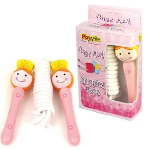 12 x Wooden Princess Skipping Ropes