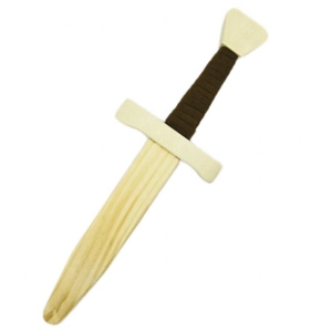 12 x Toy Wooden Swords 36cm