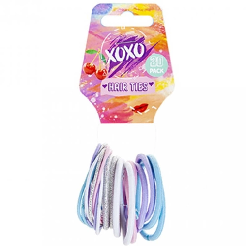 12 x XOXO Hair Ties