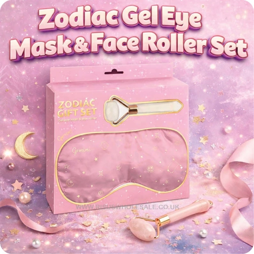 24 x Zodiac Gel Eye Mask & Face Roller Sets