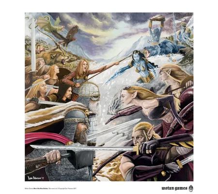 Cover Artwork of War of the 9 Realms